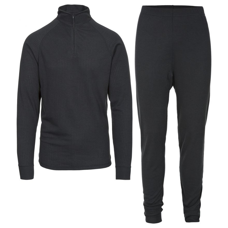 Термобілизна набір UNITE360 - ADULTS BASE LAYER SET UABLSEI20001-Black Trespass XL Чорний UABLSEI20001-Black