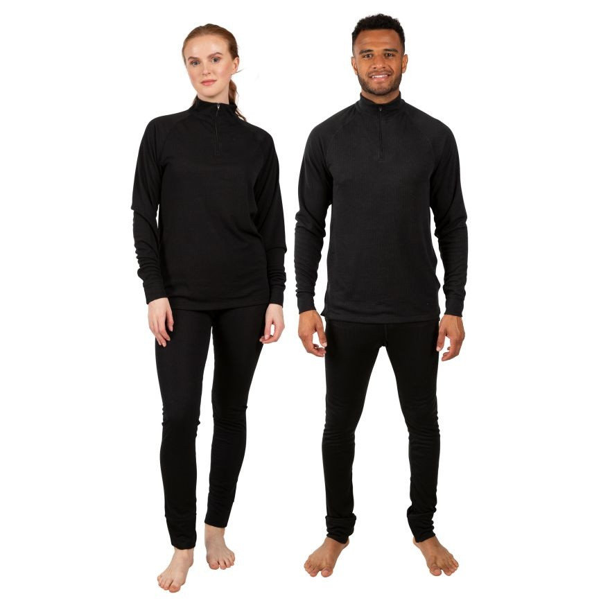 Термобілизна набір UNITE360 - ADULTS BASE LAYER SET UABLSEI20001-Black Trespass XL Чорний UABLSEI20001-Black
