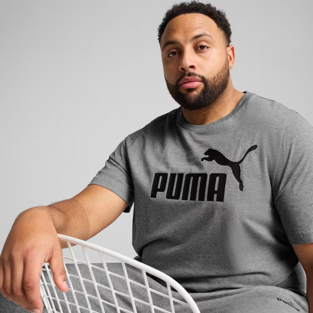 Футболка ESS No. 1 Logo Tee 68253203 Puma L Сірий 68253203