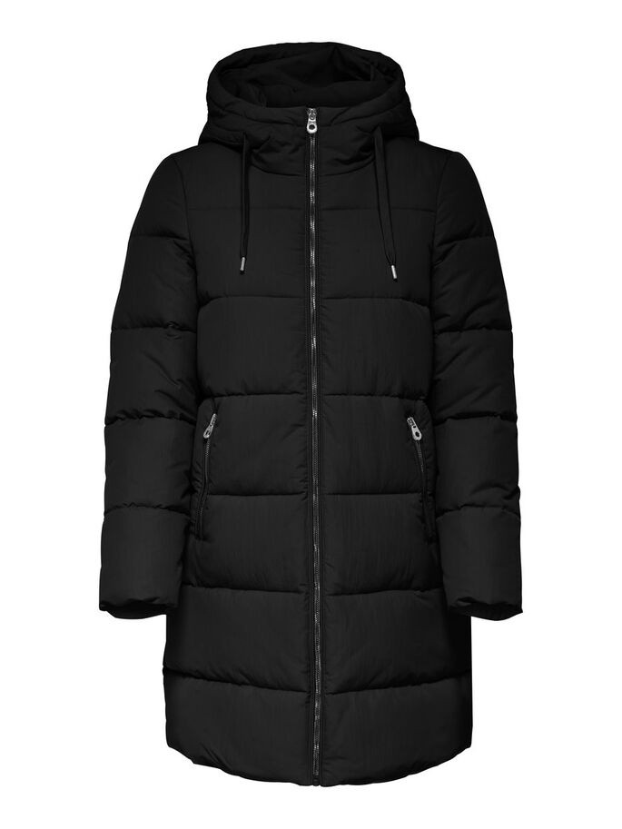 Куртка ONLDOLLY LONG PUFFER COAT OTW NOOS 15205369-Black ONLY M Чорний 15205369-Black