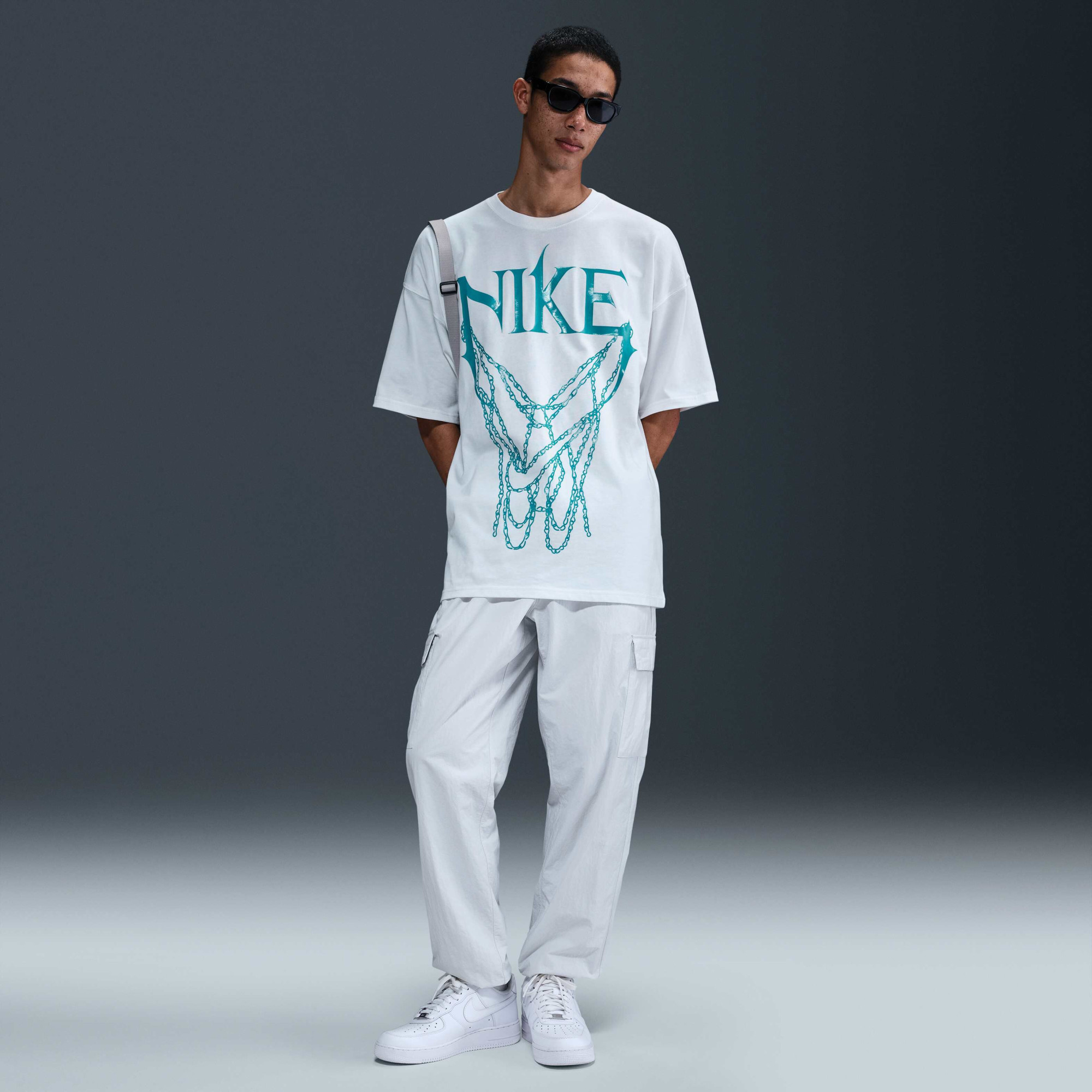 Футболка чоловіча Nike Basketball T-Shirt White HJ3462-100
