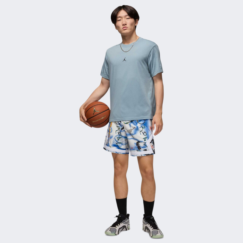 Футболка чоловіча Air Jordan Df Sprt Jumpman Ss Crew Grey IB6757-041