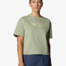 Футболка Rolling Bend™ Graphic Relaxed Crop SS 2119991CLB-348 Columbia L (48) Фісташковий 2119991CLB-348