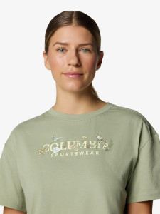 Футболка Rolling Bend™ Graphic Relaxed Crop SS 2119991CLB-348 Columbia L (48) Фісташковий 2119991CLB-348