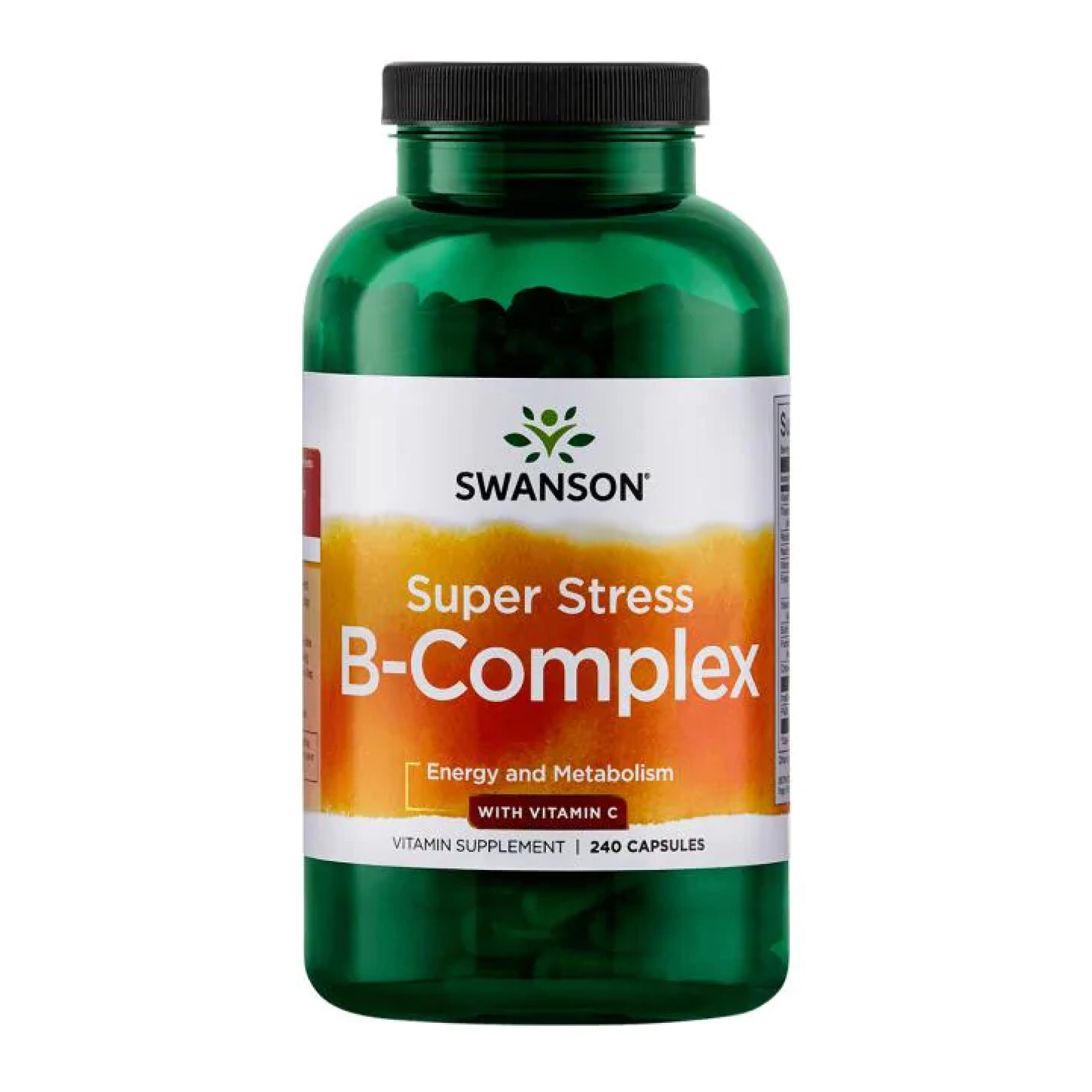 Капсули Super Stress B-Complex with Vitamin C - 240 caps 100-76-5144988-20