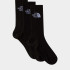 Шкарпетки ML SPRT S CSH CREW 3P TNF 0A882HJK31 THE NORTH FACE L Чорний 0A882HJK31