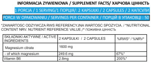 Капсули Magne B6 800mg - 100caps 2022-10-2821