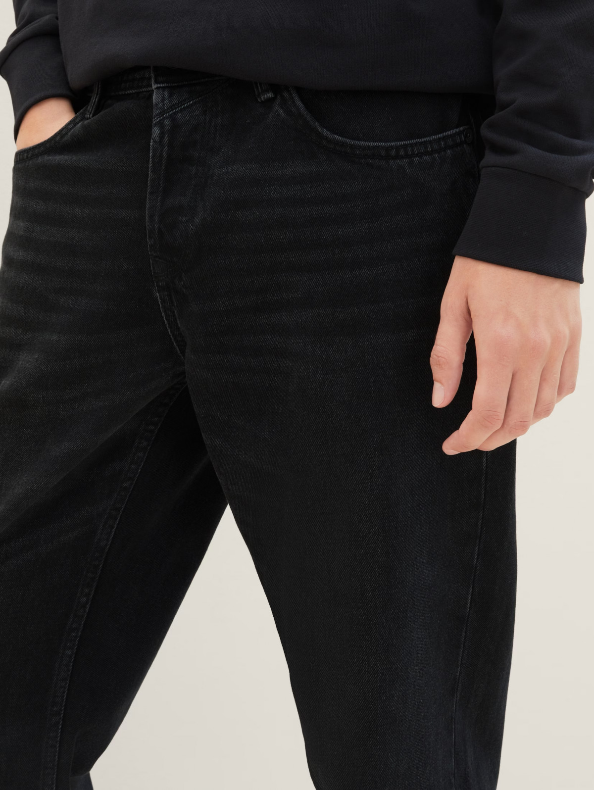 Джинси loose-fit jeans 1034858ХХ10250 Tom Tailor 32/32 Чорний 1034858ХХ10250