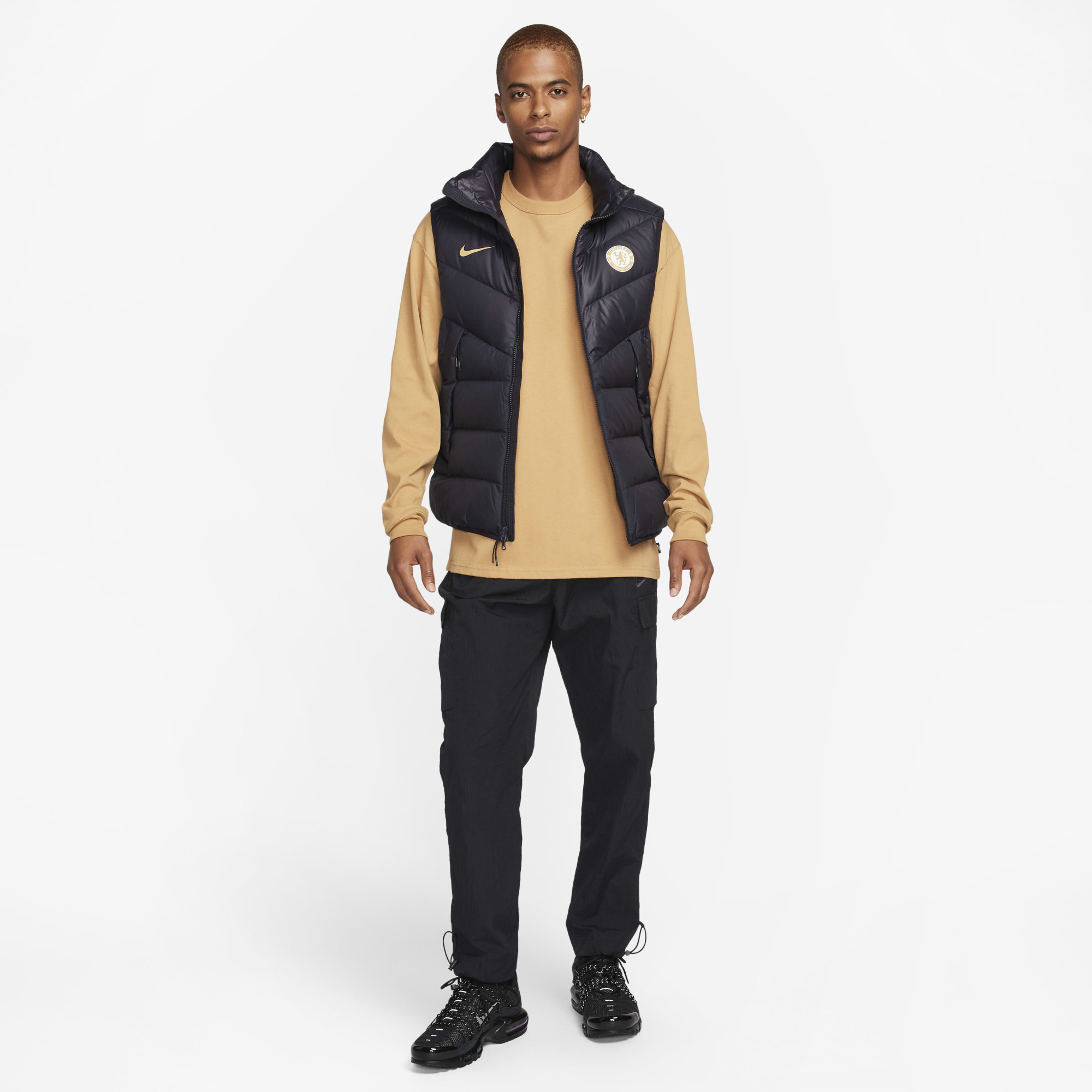 Жилетка чоловіча Nike Chelsea F.C. Windrunner Black FN0728-426