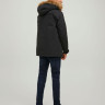 Парка JJWINNER PARKA NO FUR JNR 12220838-Black Jack&Jones 12220838-BLACK