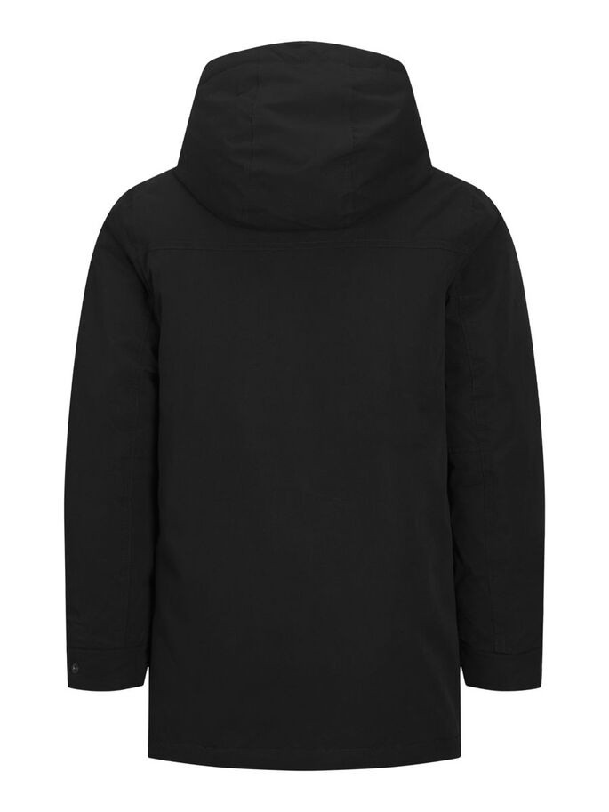 Парка JJWINNER PARKA NO FUR JNR 12220838-Black Jack&Jones 152 Чорний 12220838-BLACK