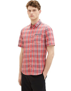 Сорочка 1037066-32127 Tom Tailor L Червоний 1037066-32127