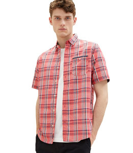 Сорочка 1037066-32127 Tom Tailor L Червоний 1037066-32127