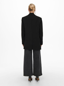 Піджак довгий ONLLANA-BERRY L/S OVS BLAZER TLR NOOS 15245698-Black ONLY 36 Чорний 15245698-BLACK