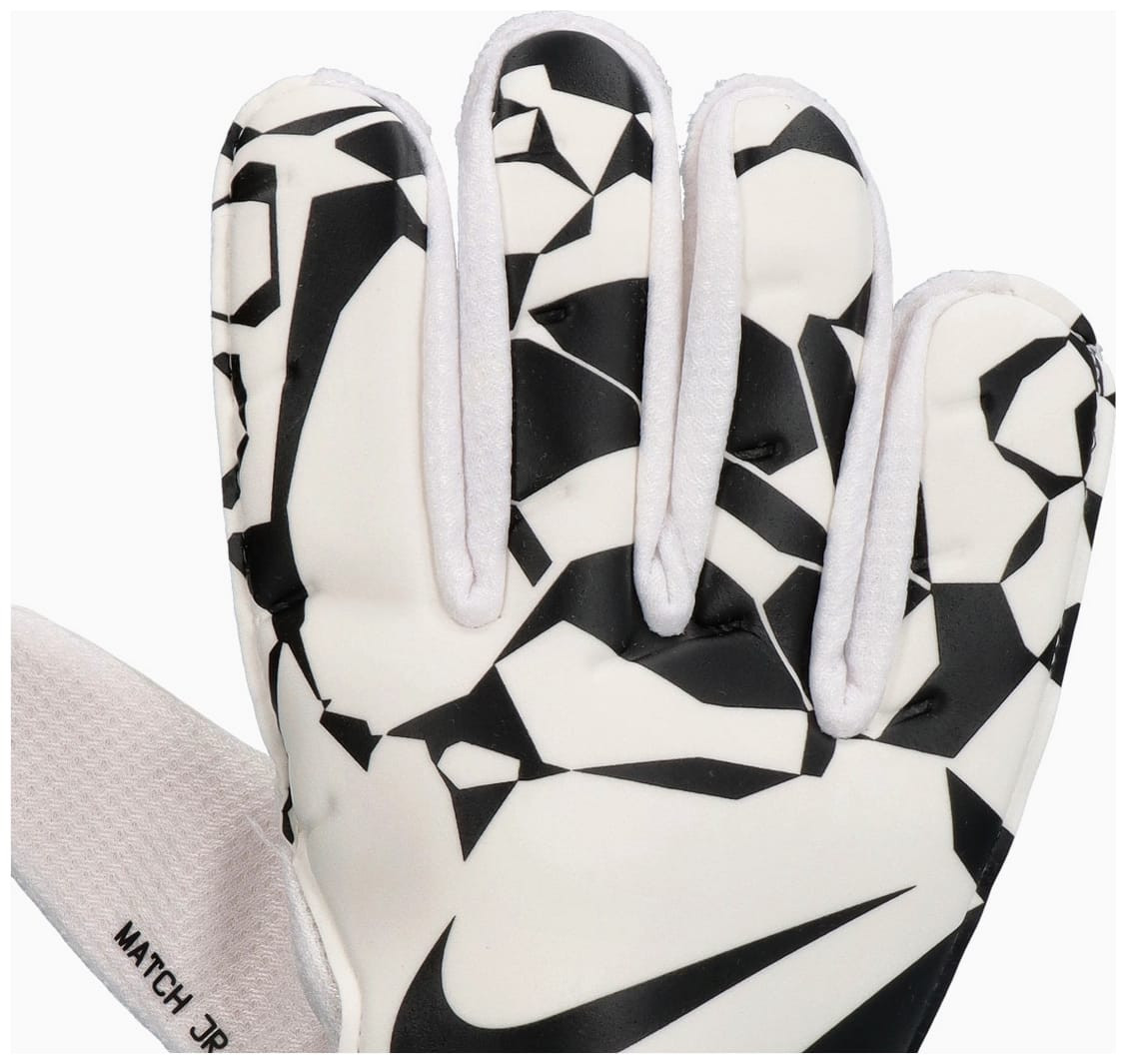 Рукавиці воротарські Nike NK GK MATCH JR - HO24 білий, чорний Діт 5 (15,6 см) HQ0258-100