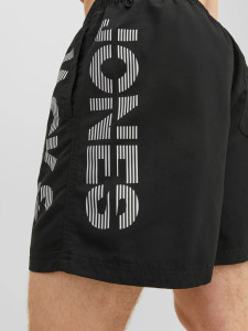 Шорти для плавання JPSTFIJI JJSWIM SPLICELOGO LY SN 12225967-Black Jack&Jones L Чорний 12225967-BLACK