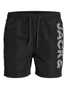 Шорти для плавання JPSTFIJI JJSWIM SPLICELOGO LY SN 12225967-Black Jack&Jones L Чорний 12225967-BLACK