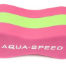 Колобашка для плавання Aqua Speed JUNIOR 3 LAYESR PULLBUOY 6779 рожевий, зелений Уні 20x8x10cм 149-03