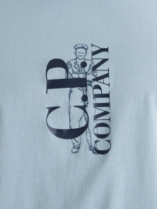 Футболка CP Company logo_1 809 20CMTS084A-005100W 809
