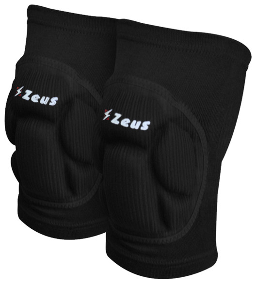 Наколінник для волейболу Zeus GINOCCHIERA VOLLEY PRO чорний Уні 128-155 см Z01188
