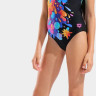 Купальник для дівчаток Arena PAINTING SWIMSUIT V BACK чорний 128 см (010744-580) 010744-580