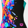 Купальник для дівчаток Arena PAINTING SWIMSUIT V BACK чорний 128 см (010744-580) 010744-580