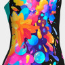 Купальник для дівчаток Arena PAINTING SWIMSUIT V BACK чорний 128 см (010744-580) 010744-580