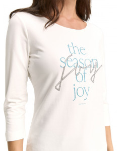 Футболка women's T-shirt 1050751-10320 Tom Tailor M Білий 1050751-10320