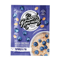 Порошок Good Morning Oatmeal - 30х40g Blueberry Chia seed 100-61-7924208-20