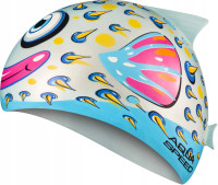 Шапочка для плавання Aqua Speed ZOO FISH 8691 сірий Діт OSFM 115-02-fish