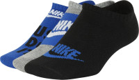 Шкарпетки Nike Y NK EVERYDAY LTWT NS 3PR - HB чорний, сірий, синій Діт 38-42 SK0054-907