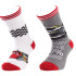 Шкарпетки CARS SOCKS 2P білий, сірий Діт 23-26 арт 83150379-1 83150379-1