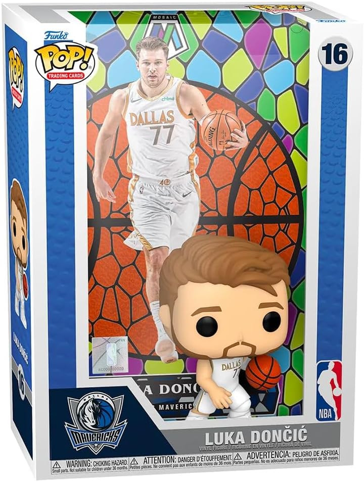 Фігурка Funko Pop! Trading Cards: NBA - Luka Doncic, Dallas Mavericks (Mosaic) 2570473