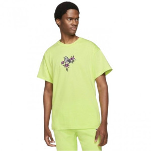 Футболка NIKE AIR Max 90 Embroidered T-Shirt Casual Comfort Lime Green DO9211-736