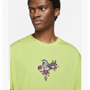 Футболка NIKE AIR Max 90 Embroidered T-Shirt Casual Comfort Lime Green DO9211-736