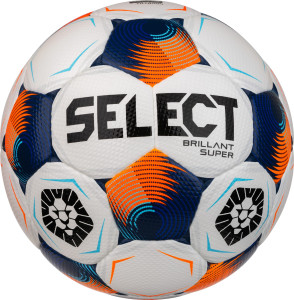 М'яч футбольний SELECT BRILLANT SUPER UKRAINE FIFA білий, синій 5 (361577-119) 361577-119