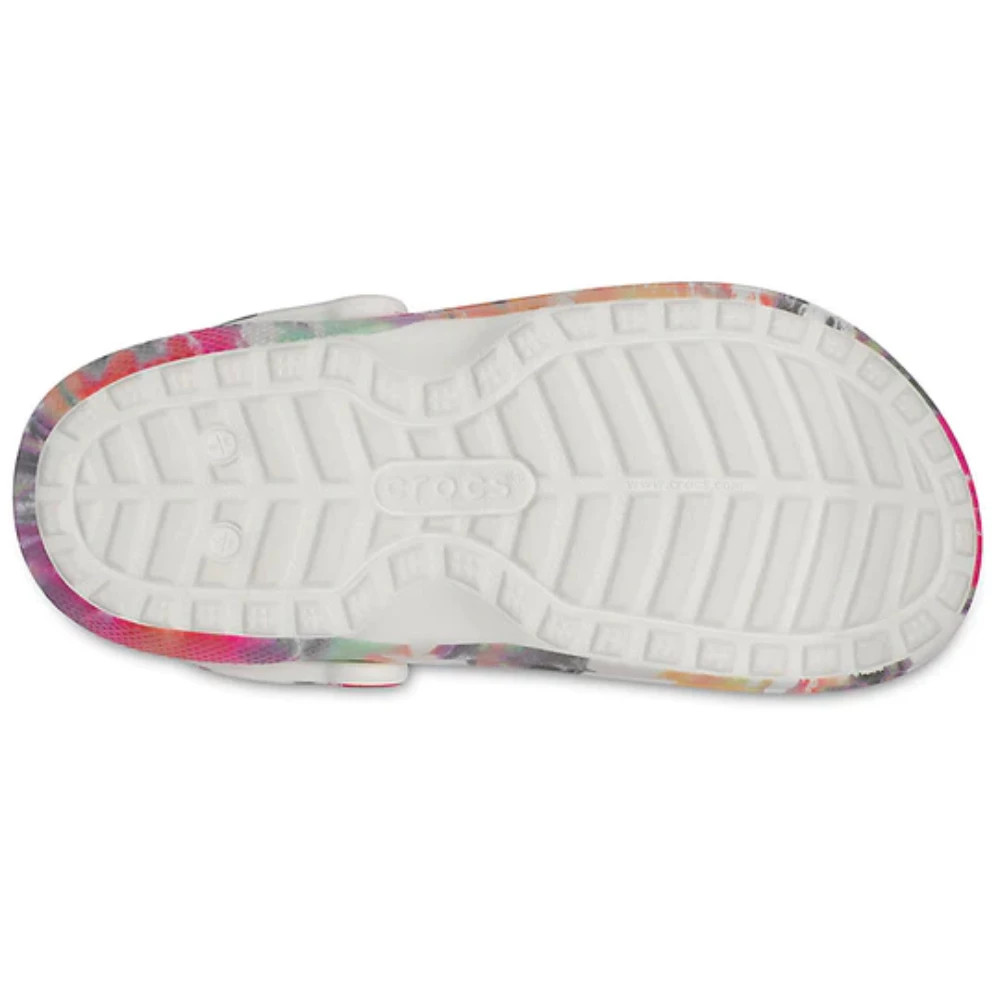 Крокси Crocs classic lined tie dye clog 206341-0C4
