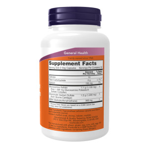 Капсули Now Foods Glucosamine & Chondroitin with MSM - 180 vcaps 2023-10-3872