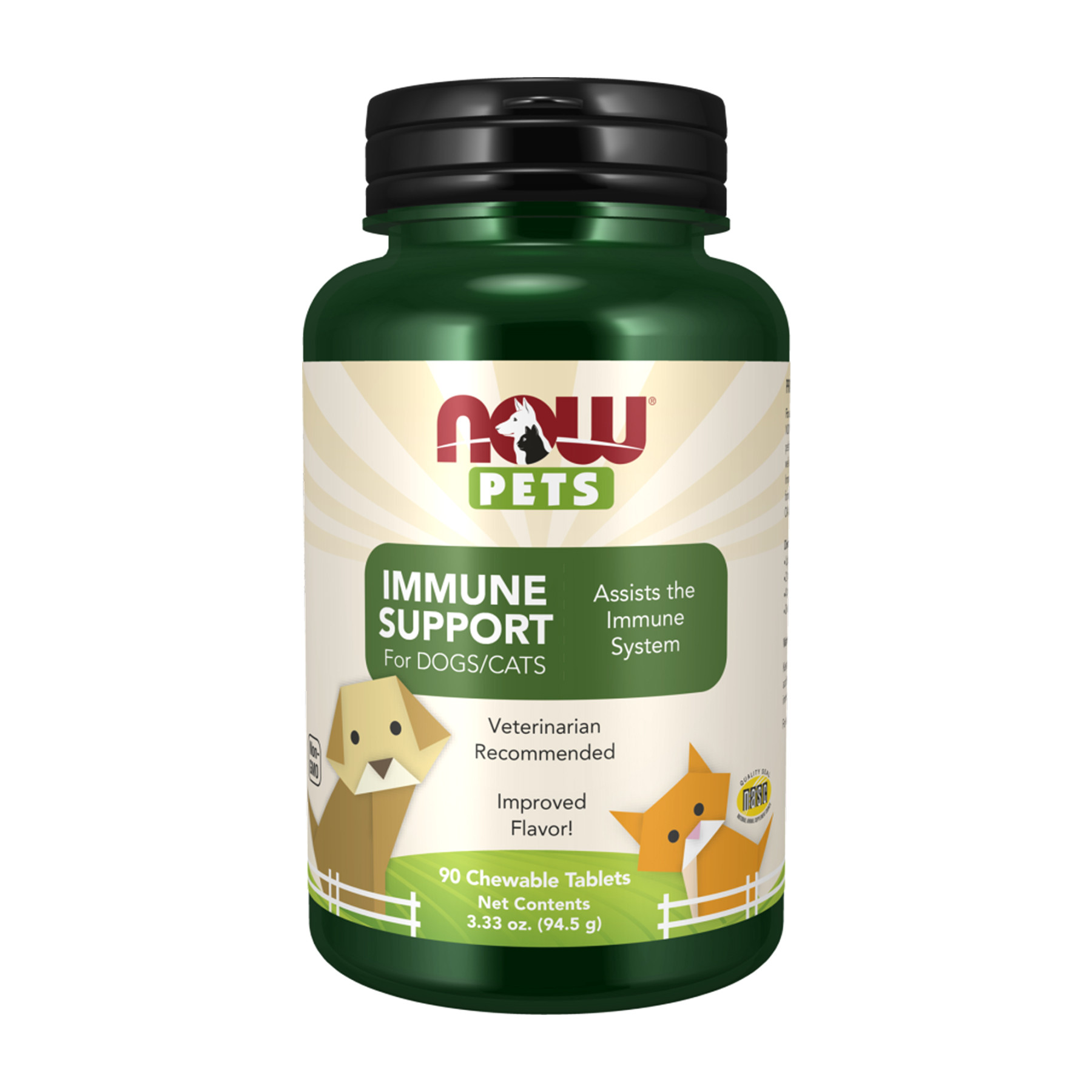 Таблетки Now Foods Immune Support Chewable for Dogs & Cats - 90 tabs 2023-10-5513