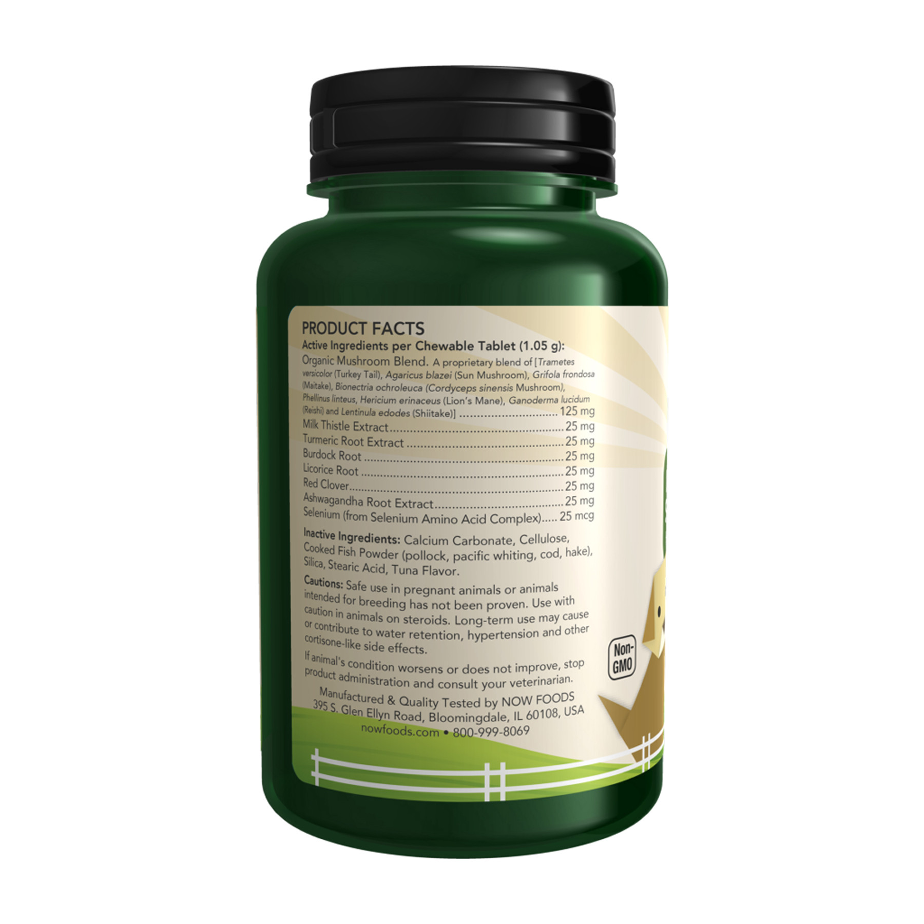 Таблетки Now Foods Immune Support Chewable for Dogs & Cats - 90 tabs 2023-10-5513