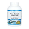 Софт гелеві капсули Natural Factors Wild Alaskan Salmon Oil 1000mg - 180 softgels 2023-10-5746