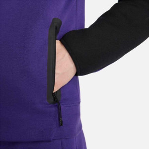Толстовка Nike Tech Fleece zip (purple/black) HF4432-504