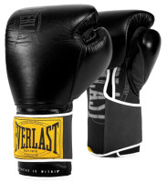 Рукавиці боксерські Everlast 1910 CLASSIC TRAINING GLOVE чорний 14 унцій (P00001711) P00001711
