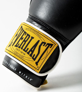 Рукавиці боксерські Everlast 1910 CLASSIC TRAINING GLOVE чорний 14 унцій (P00001711) P00001711