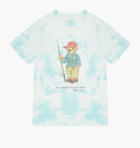 Футболка Ralph Lauren Футболка Голубий Regular kids 323905257001