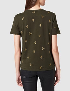 Футболка ONLKITA LIFE REG S/S BIRD TOP BOX 15247574-Rosin-AOP:BIRDS ONLY L Хакі 15247574-ROSIN-AOP:BIRDS