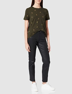 Футболка ONLKITA LIFE REG S/S BIRD TOP BOX 15247574-Rosin-AOP:BIRDS ONLY L Хакі 15247574-ROSIN-AOP:BIRDS