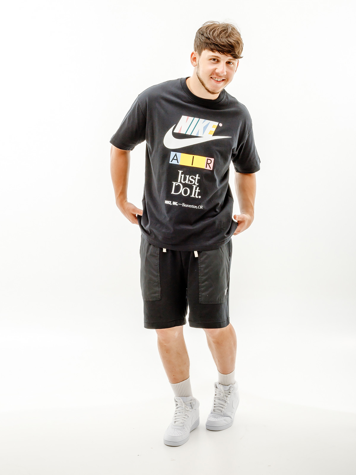 Футболка Nike M NSW TEE M90 NEW DNA HBR FB9778-010