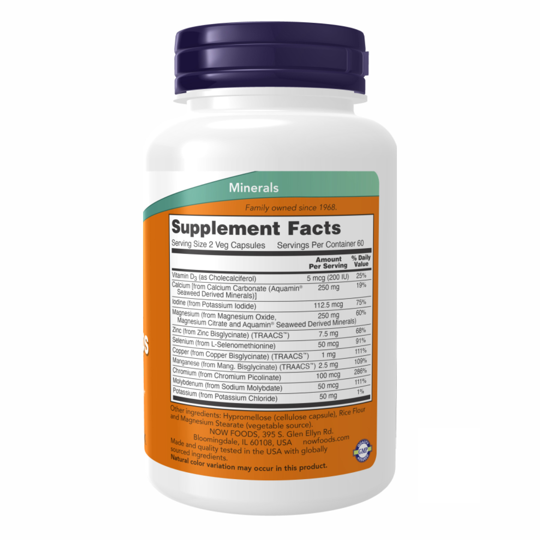 Капсули Full Spectrum Mineral Caps - 120 vcaps 2022-10-0046