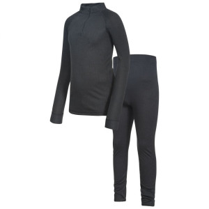 Термобілизна набір UNITE360 - KIDS BASE LAYER SET UCBLSEI20001-Black Trespass 5/6 Чорний UCBLSEI20001-BLACK